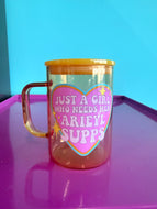 **Glass Arieyl Mug