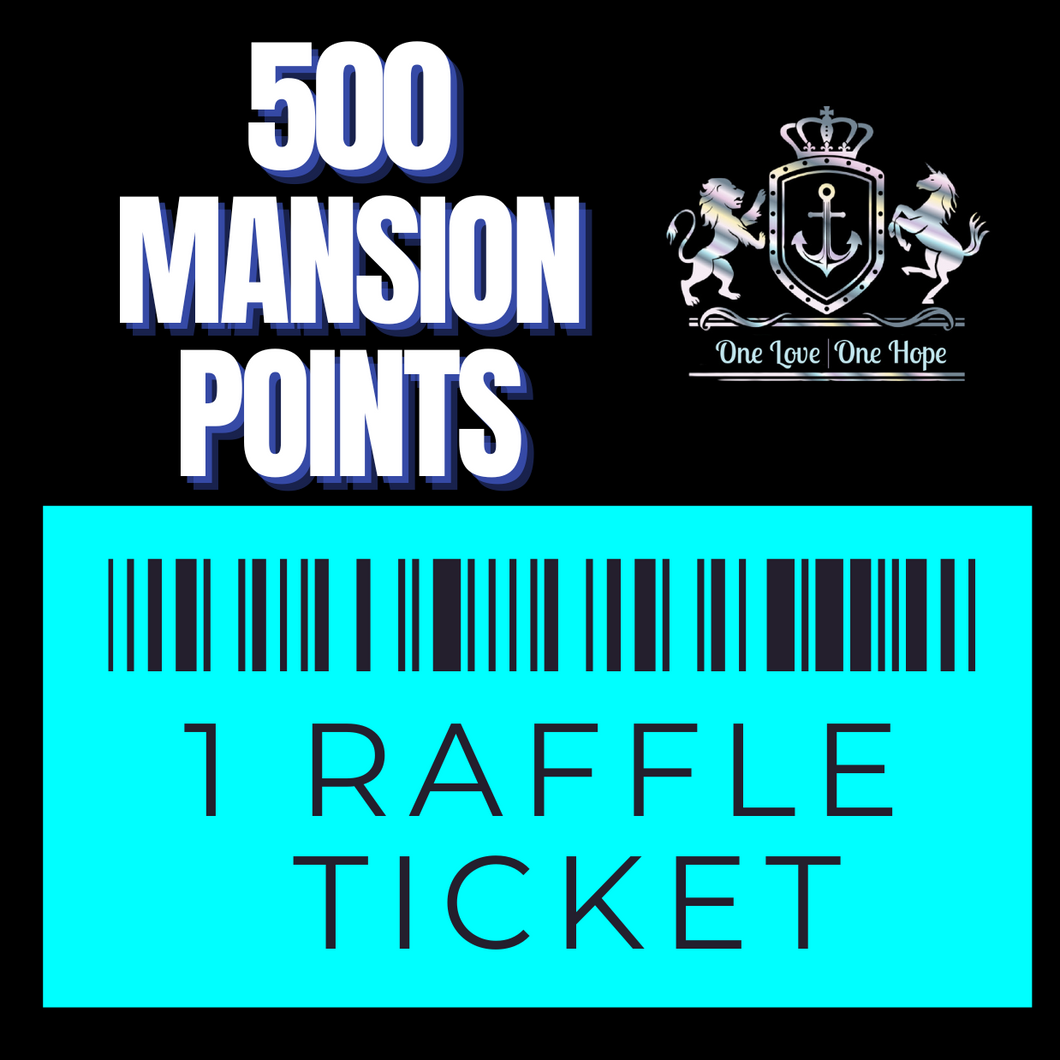 **One Love, One Hope 1 Raffle Ticket