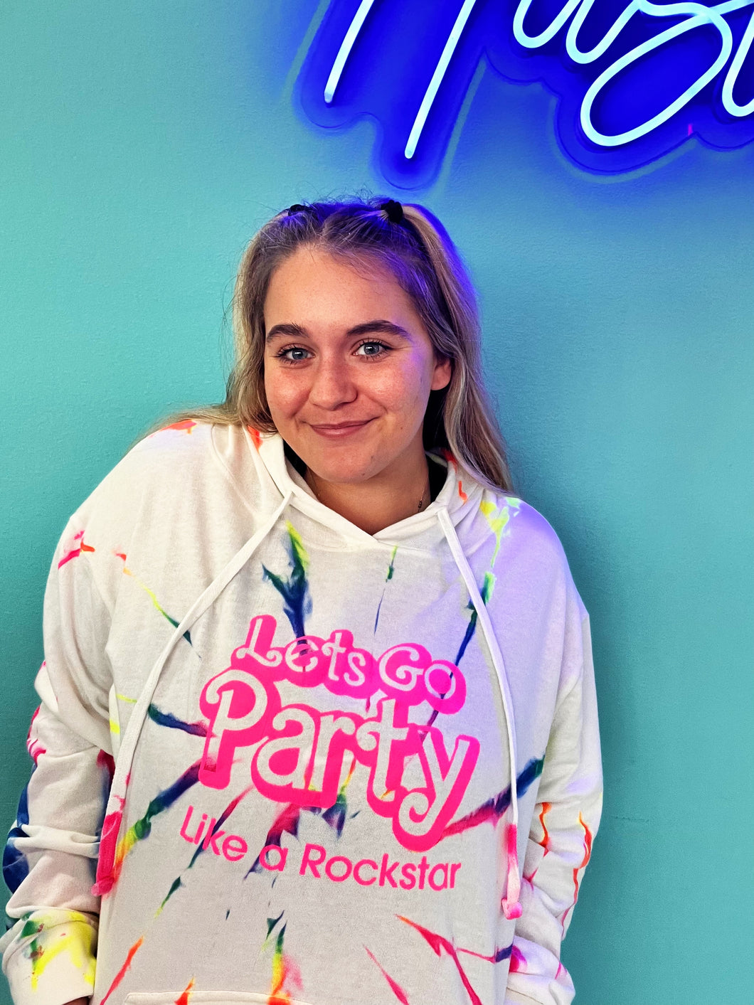 Let’s go party! Tie Dye Hoodie
