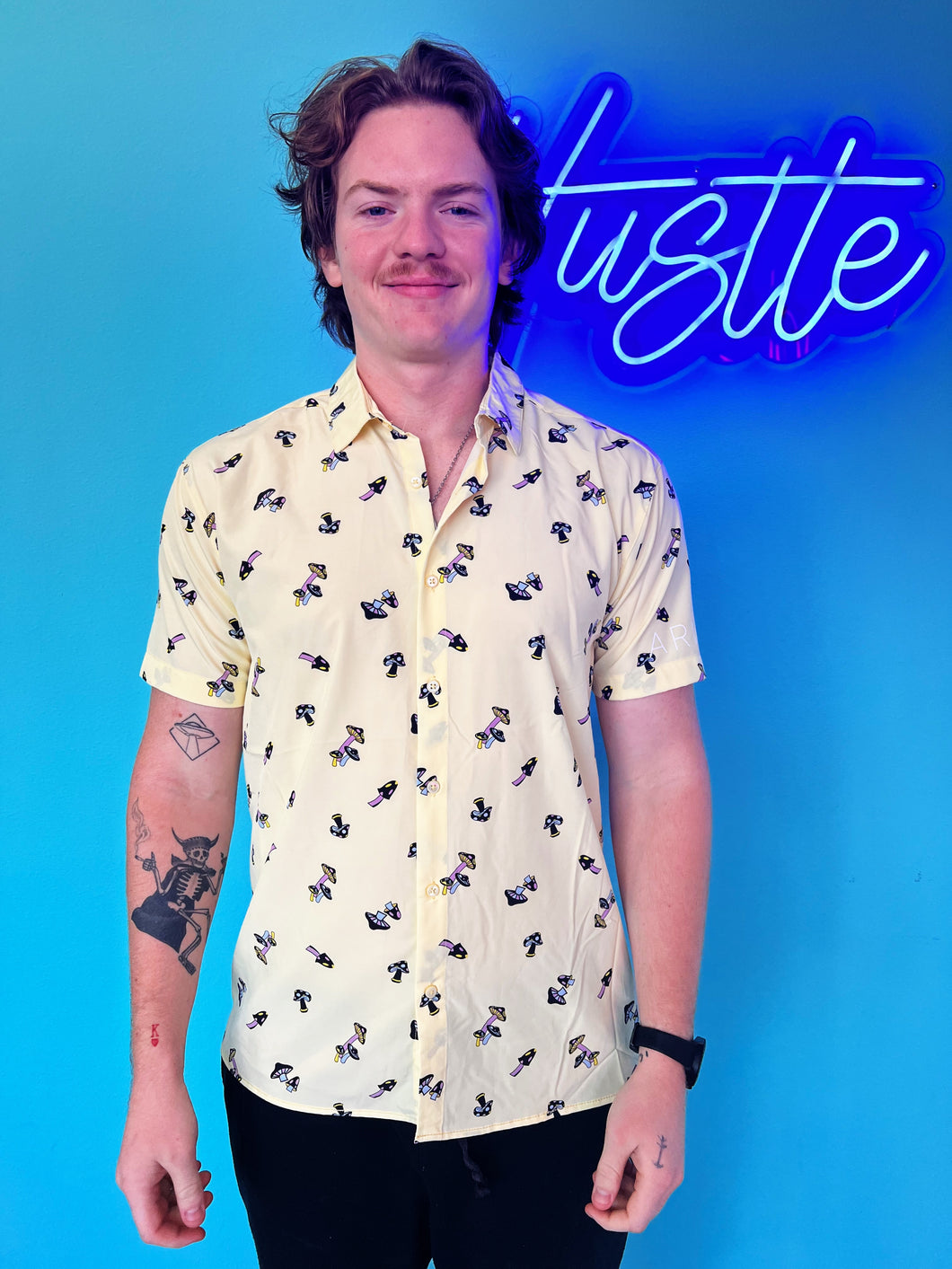 Men Mushroom Shirt