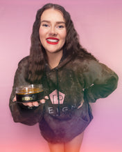 Load image into Gallery viewer, RB Bleach Black Hoodie
