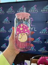 Load image into Gallery viewer, *SALE - Glass Sippers with lid and straw
