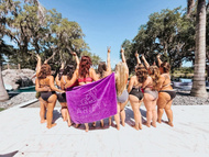 **Exclusive** Purple Logo Towel