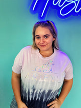 Load image into Gallery viewer, Tie Dye Logo Crop Tee

