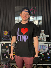 Load image into Gallery viewer, I HEART OTMP BLACK TEE
