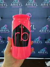 Load image into Gallery viewer, *SALE - Poolside Sipper with lid and straw

