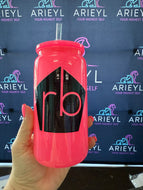*SALE - Poolside Sipper with lid and straw