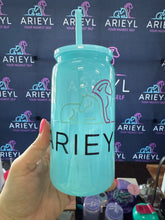 Load image into Gallery viewer, *SALE - Poolside Sipper with lid and straw
