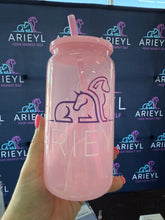 Load image into Gallery viewer, *SALE - Poolside Sipper with lid and straw

