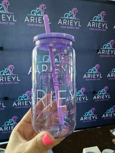 Load image into Gallery viewer, *SALE - Poolside Sipper with lid and straw
