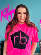 Reign Beauty Logo Neon Tee