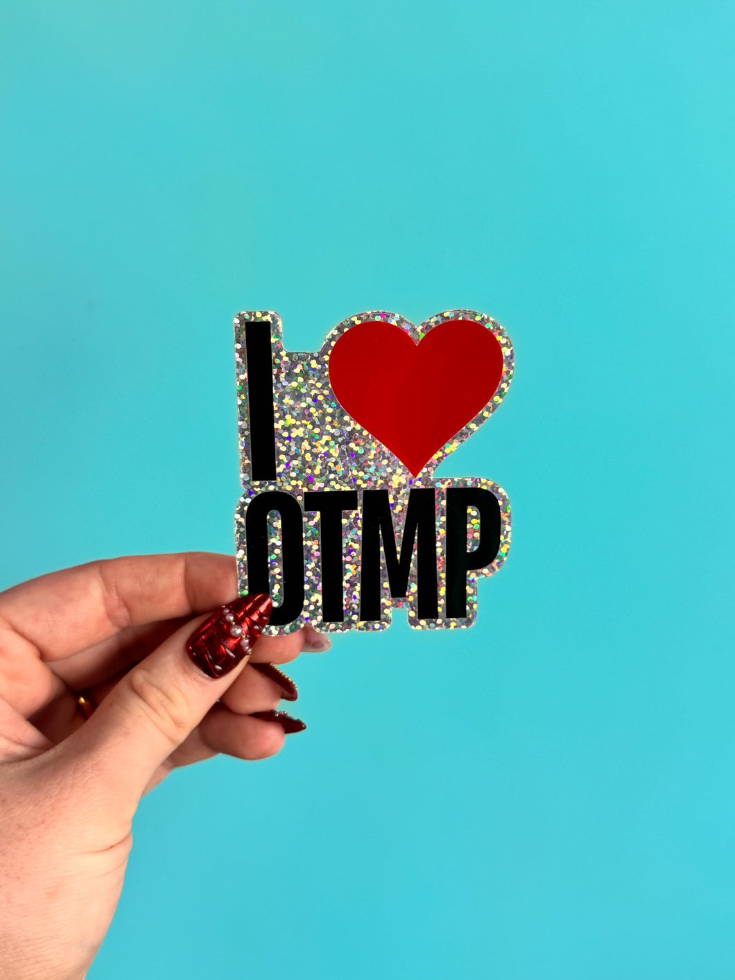 * PRESELL GLITTER OTMP STICKER