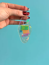 Load image into Gallery viewer, * PRESELL MOTEL IRIDESCENT KEYCHAIN -
