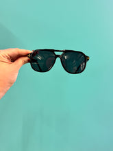 Load image into Gallery viewer, *PRESELL BLACK AVIATOR SUNNIES
