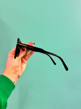 Load image into Gallery viewer, *PRESELL BLACK AVIATOR SUNNIES
