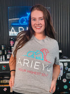 *Sale-Grey Logo Unisex T-Shirt