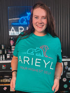 *Sale-Teal Logo Shirt