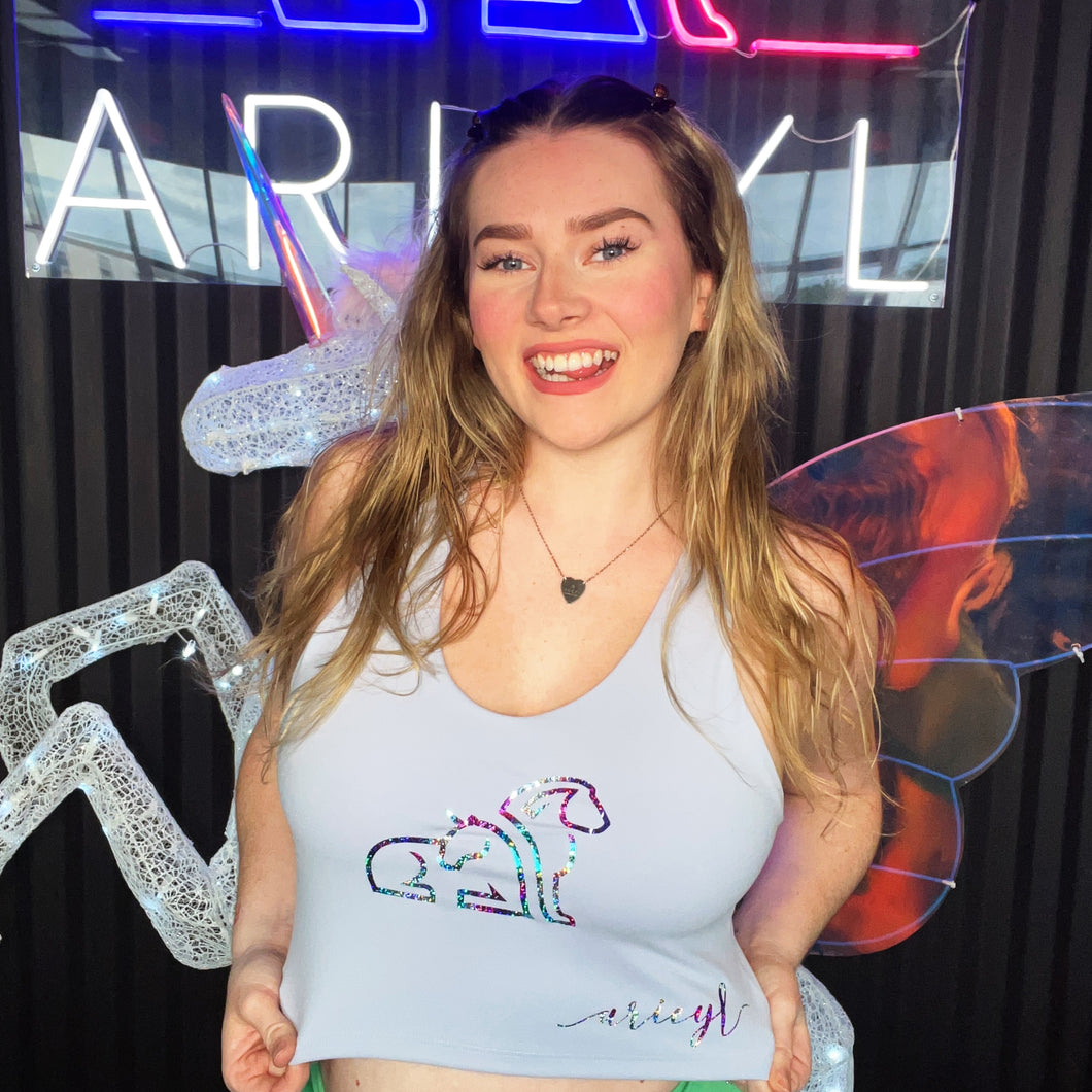Cyan Arieyl Tank Top