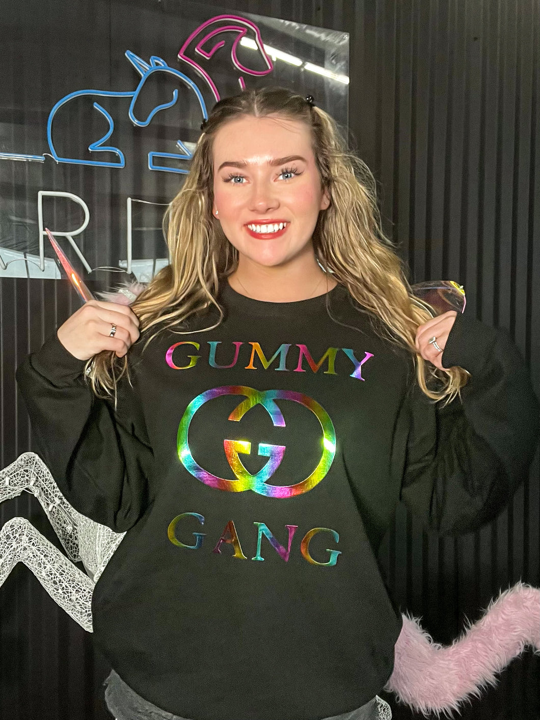 Gummy Gang Rainbow Sweatshirt